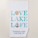 Search for lake life beach towels Boat