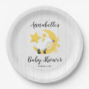 Search for moon baby shower plates Celestial