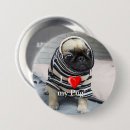 Search for puppies badges Pug