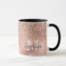 Search for gold glitter confetti mugs Monogrammed