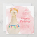 Search for llama birthday cards Illustration