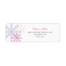 Search for winter onederland return address labels Winter 1st birthday
