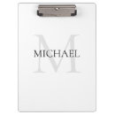 Search for monogram clipboards Business