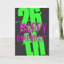 Search for 26th birthday cards Modern