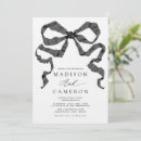 Search for bow tie wedding invitations Minimalist