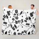Search for black and white pattern blankets Simple