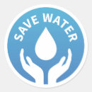 Search for water conservation stickers Save
