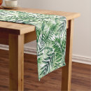 Search for green leaves table runners Monstera