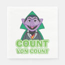 Search for sesame street characters napkins Count von count