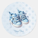 Search for baby shoe stickers Blue