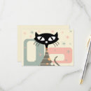 Search for feline rsvp cards Retro