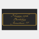 Search for happy rectangle stickers Birthday