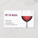 Search for wine glass business cards Bartender