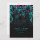 Search for purple and turquoise wedding invitations Flowers
