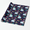 Search for swan wrapping paper Decorative