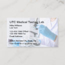 Search for medical research business cards Technician
