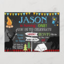 Search for chalkboard 1st birthday invitations Outdoor