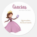 Search for gracias stickers Quinceañera