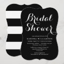 Search for black stripes invitations Shower