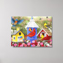 Search for cardinal painting canvas prints Cardinals