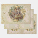 Search for angel christmas wrapping paper Antique