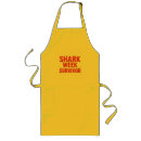 Search for funny fish aprons Shark