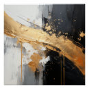 Search for white and gold posters Black
