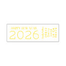 Search for happy new year in rubber stamps For her