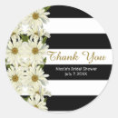 Search for black and white daisy stickers Modern