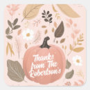 Search for square thanksgiving stickers Pink