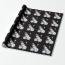 Search for funny snowman wrapping paper Xmas