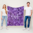 Search for amethyst blankets Purple