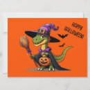 Search for dinosaur halloween cards Cartoon