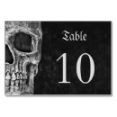 Search for halloween table cards Black and white