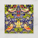 Search for flower design square invitations William morris