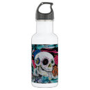 Search for sugar skull water bottles Dia de los muertos