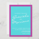 Search for neon wedding invitations Blue