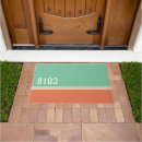 Search for address doormats Mid century modern