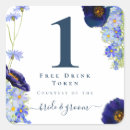 Search for modern floral wedding stickers Boho