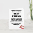 Search for best friends christmas cards For best friend