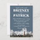 Search for lighthouse wedding invitations Seaside