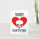 Search for alternative birthday cards Gothic