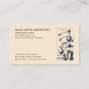 Search for lab technician business cards Scientist
