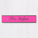 Search for teacher name signs Minimalist