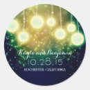 Search for lanterns wedding stickers Blue
