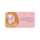 Search for 1st birthday return address labels Farm animal