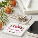 Search for my name key rings Text