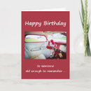 Search for vintage car birthday cards Humour