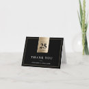 Search for black gold thank you cards Professional