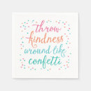 Search for be kind napkins Kindness